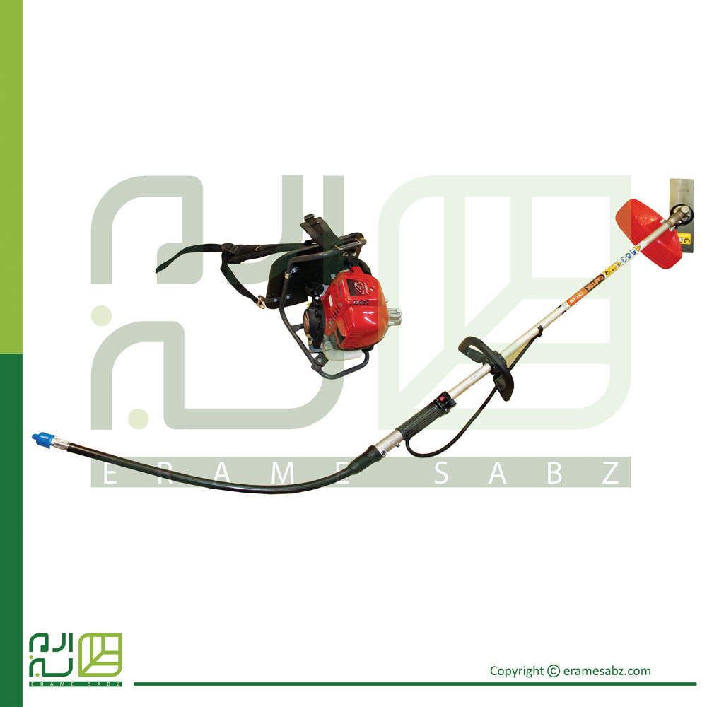 علفزن موتوری هوندا GX35 دسته کاستر تایوان مدل CKT430  پشتی