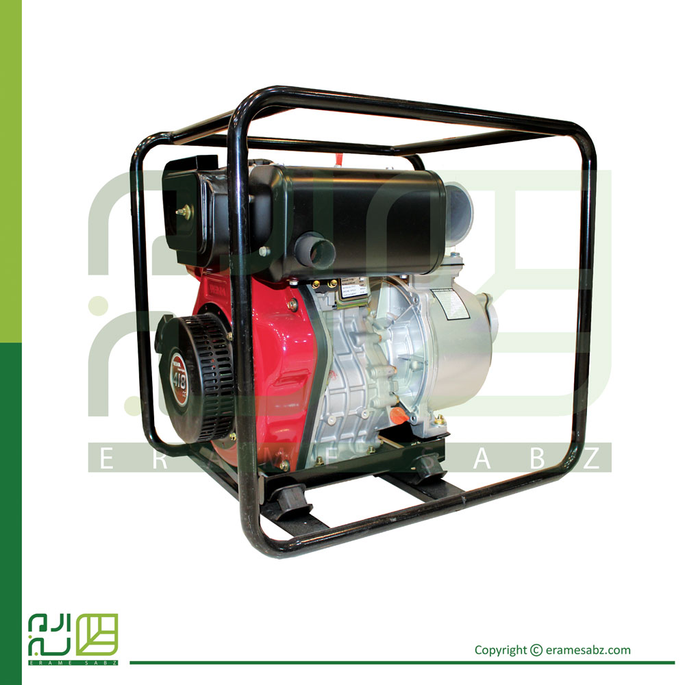 موتور آبکشی پمپ آب دیزلی 4 اینچ مدل SKN CGZ 100-30
