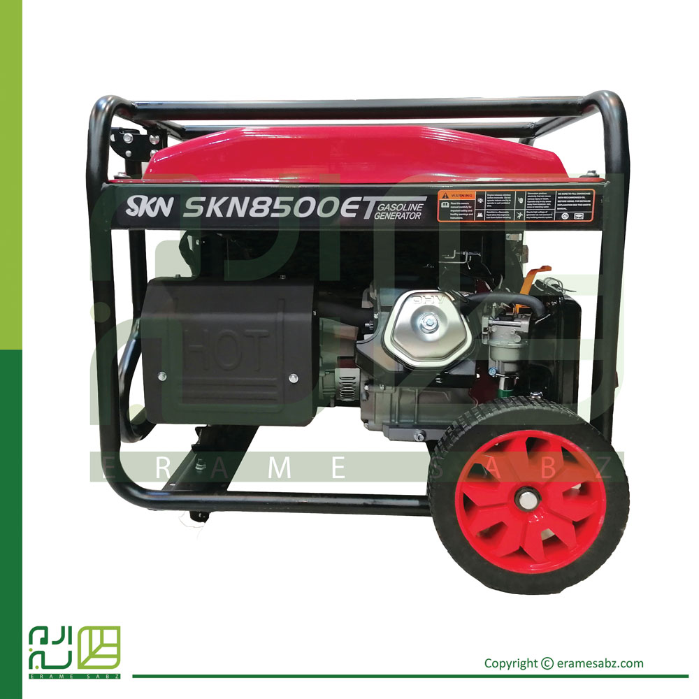 موتور برق ویما 8500 استارتی چرخدار مدل SKN 8500E