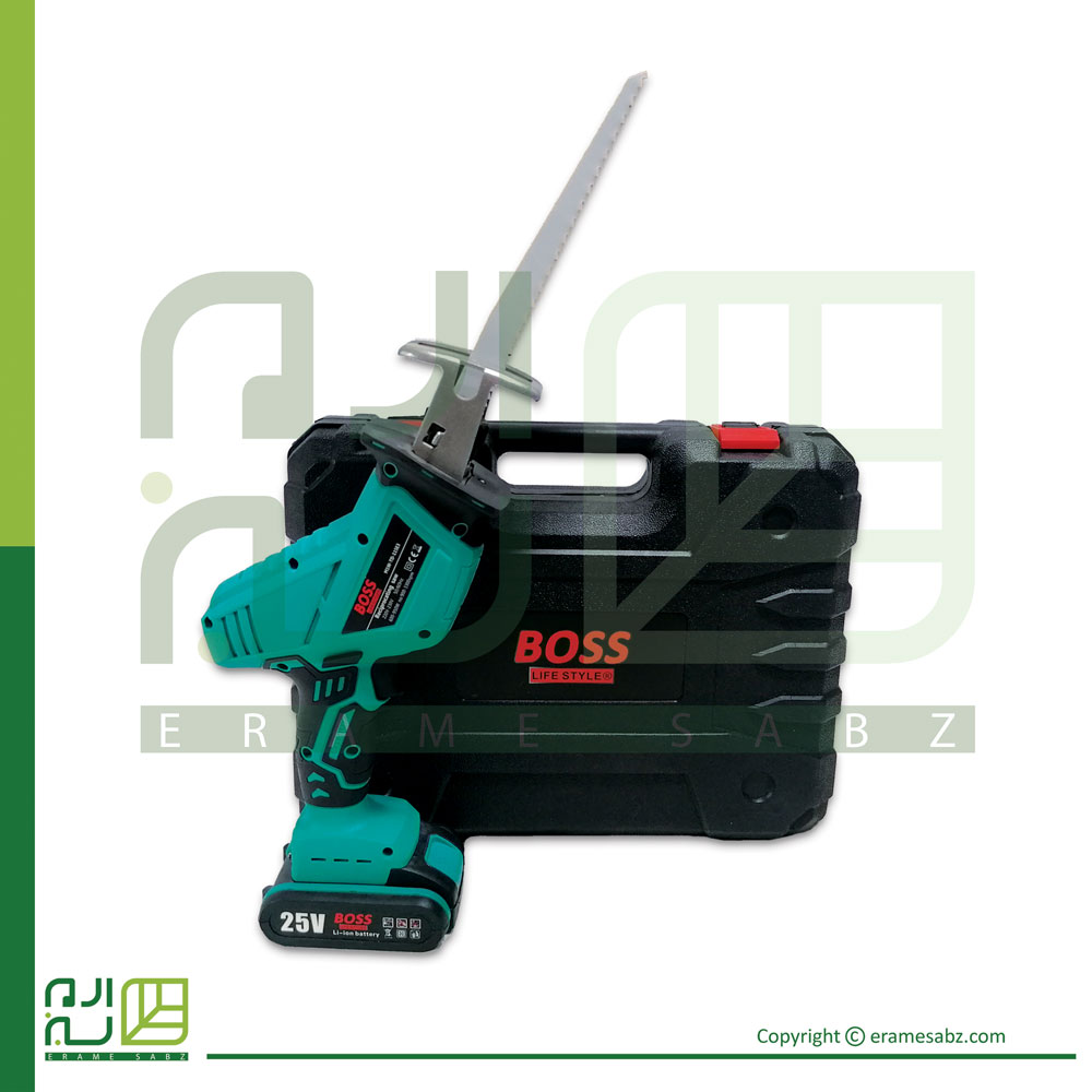 اره شارژی عمود بر BOSS باس 25 ولت