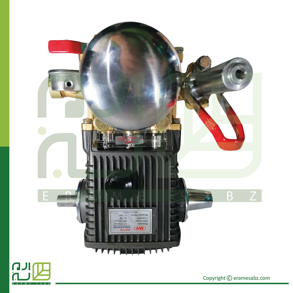 پمپ سمپاش SKN 1100H سه شیر 80 بار