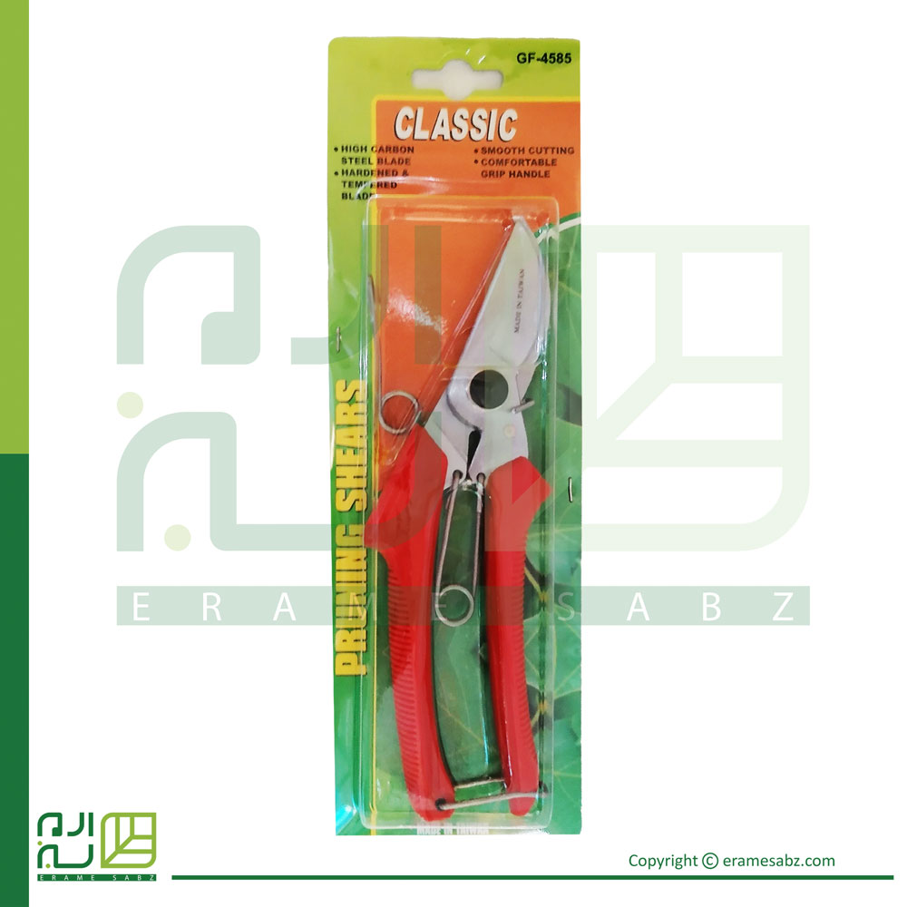 قیچی باغبانی کلاسیک مدل GF4585